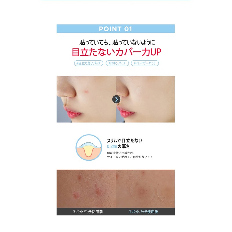 [G9SKIN] ZERO SOLUTION SPOT COVER PATCH (1 piece x 36
