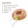 sourcing map Toroid Inductance Copper Coils Magnetic Inductance 100uH 3A