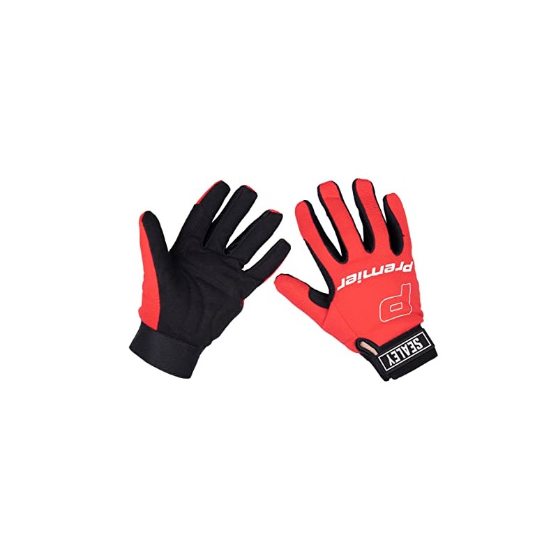 Sealey MG796XL Mechanic's Gloves Padded Palm - Extra Large ,