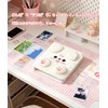Absdefen Sticker Notebook, A6 Binder, Removable, Transparent File, Fluffy, Cute