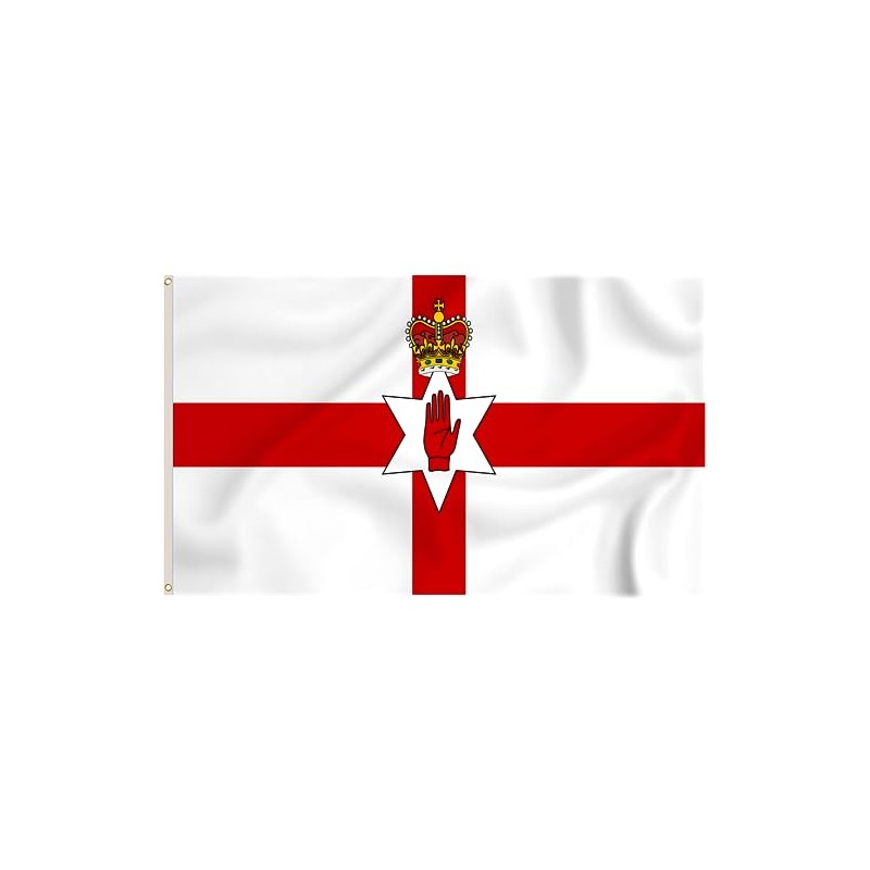 Storm&Lighthouse Northern Ireland Flag Irish Flags 5ft x 3ft with