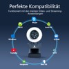 VITADE 960A Pro Webcam with Light, Streaming Cam with Microphone,
