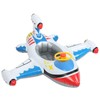 Inflatable Airplane Swimming Ring Inflated Plane Swim Float Seat with