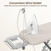 Yaheetech Ironing Board, Compact Iron Board with Cord Holder, Steam
