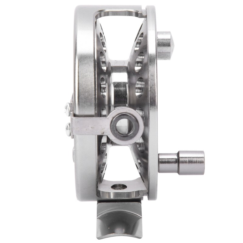 Outdoor Metal Ice Fishing Rod Front Wheel Right Hand Reel