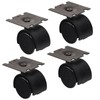 MWEDP for Rexair Rainbow Vacuum 40 mm Dolly Wheel/Plate Assembly