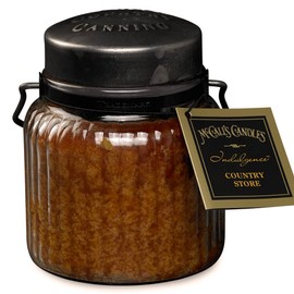 McCall’s Candles | Country Store | 18 oz Scented Candle | Indulgence Collection | USA-Poured | Double Wick | Grooved Jar with Carrying Handle | Tangy Spiced Holiday Fragrance