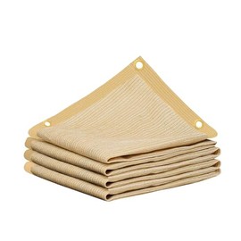90% 8x15ft Sun Shade Cloth for Outdoor Deck Backyard Patio Garden Pergola Cover Canopy Beige