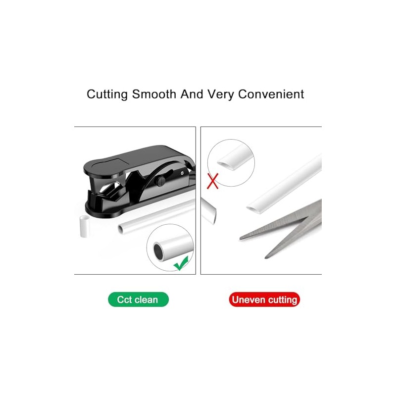Malida Pipe Tube Hose Cutter Scissors tool,Cuts 1/4" 3/8" 1/2"