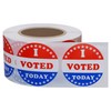 Hycodest Voted Stickers Round Labels Voted Label Sticker, 500 Stickers,