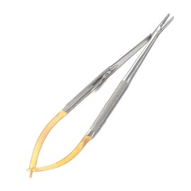 PRECISE CANADA Tc Castroviejo Needle Holder 8.5" Straight Tungsten with Lock