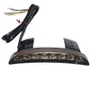 Motorcycles Tail Light with Left Right Turn Signals Red &