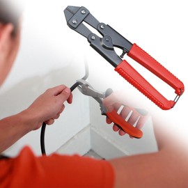 Milageto 8" Mini Bolt Cutter Labor Saving High Efficiency Easy to Use Accessories Heavy Duty Wire Cutter for Chains Smaller Nails