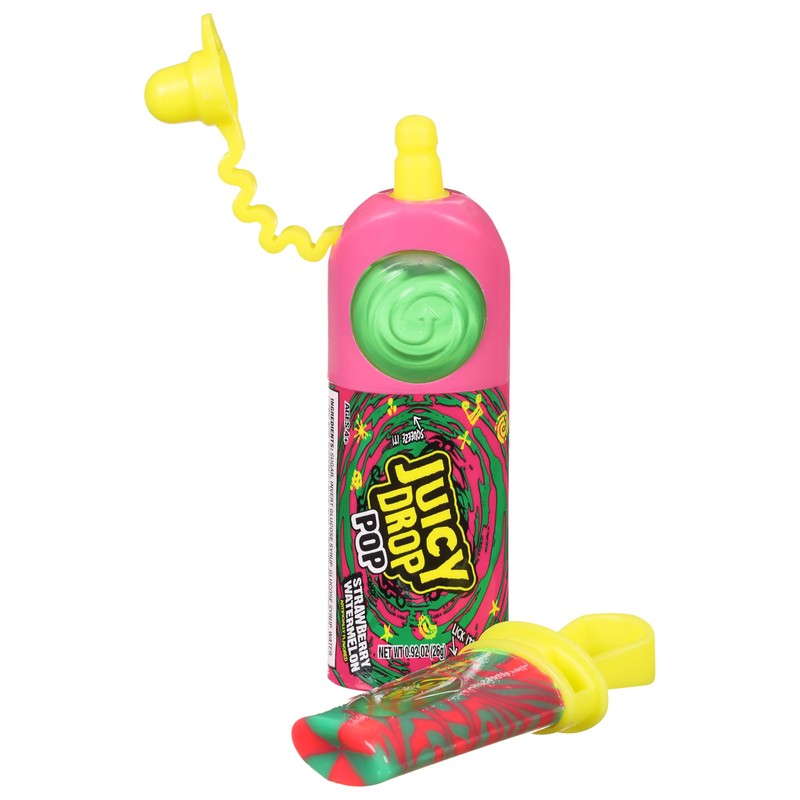 Juicy Drop Pop Variety Pack, Assorted Flavors Sweet Lollipops with
