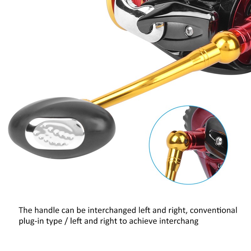 Skieted Spool Spinning Reel Metal Handle Long Shot Rock Fishing