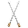Levemolo 2pcs High Pressure Washer Extension Rods Power Washer Accessories