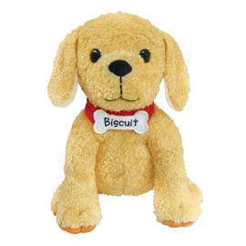 Biscuit by Alyssa Satin Capucilli Hardcover Storybook Favorites 10 Stories Collection, MerryMakers Biscuit Dog Plush Doll, and Activity Pages (an Educational Gift Set)