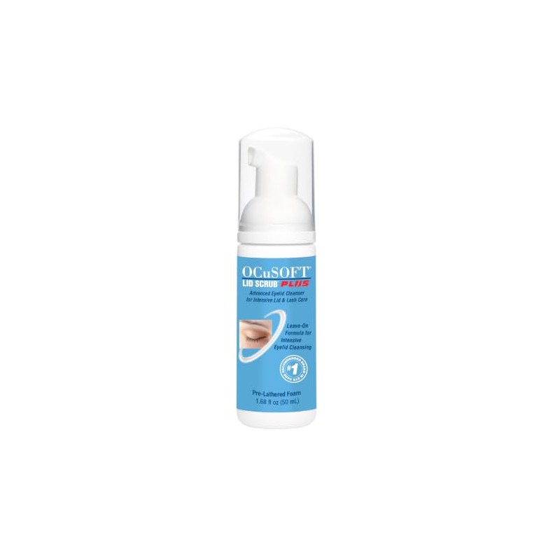 OCuSOFT Lid Scrub Foam Plus, 1.68 fl oz (50ml)