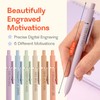 Achievers Inspirational Pen Set for Women - Motivational Quotes Office