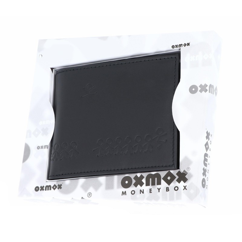 oxmox Leather Wallet Leather 12 cm