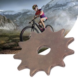 Tomotato Bicycle Sprocket H-Holes 11 Teeth Bicycle Sprocket 410 Type Bicycle Chain Gear Drive Sprocket Metal Bicycle Gears for 1020 High Speed Motor