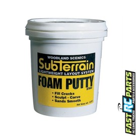 Woodland Scenics ~ general hobby RC Boats Foam Putty Pint WOOST1447
