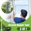 King&Charles Screen Repair Kit/Tool, Screen Roller Tool, Steel Roller with
