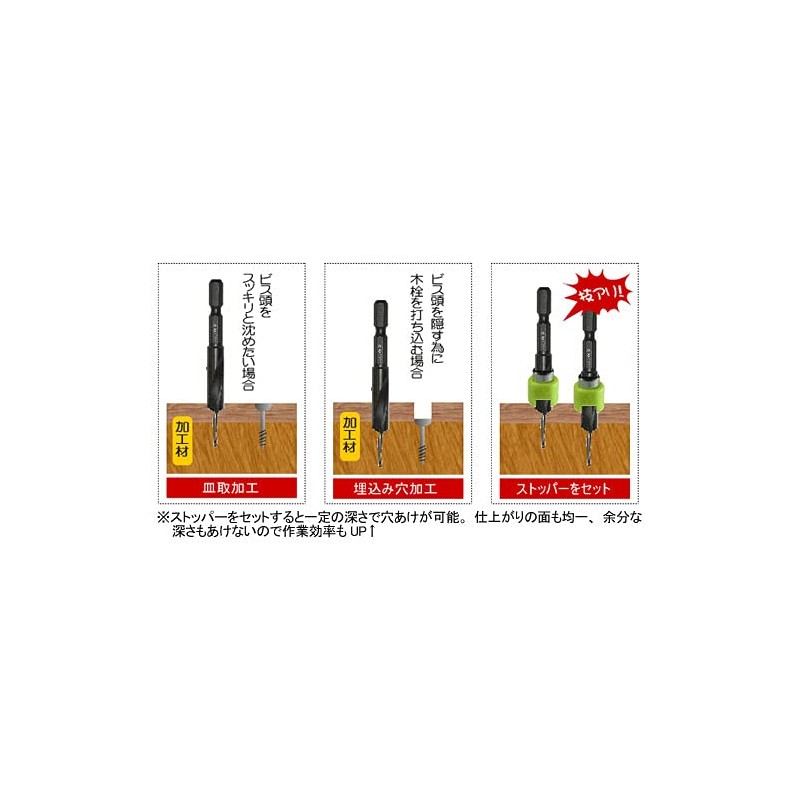 Star M High Speed Hex Shaft Countersunk Cones 3.5 x