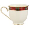 Lenox Winter Greetings Plaid Cup