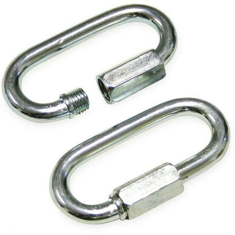 20 Pack 1/8 Quick Links Trapping Supplies Chain Cable Connectors