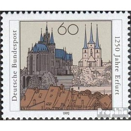 Prophila Collection BRD (BR.Deutschland) 1611 (Complete Edition) Mint NH 1992 1250 Years Erfurt (Stamps for Collectors) Christianity