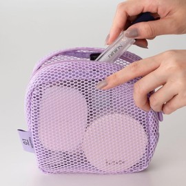 Square Pouch Mesh Collection Marks MSH-PO12, gray