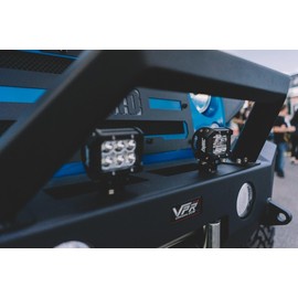 AVEC 2X 4in. 18w LED Utility Fog Light Kit with Wiring Harness Work Lights