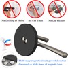ULIBERMAGNET Strong Magnetic Double Hooks, 2-Pack Heavy Duty Heavy Duty