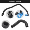BREADEEP Aluminum Engine Coolant Water Outlet Housing Kit with Inlet