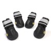 Dogs Shoes Waterproof Slip Resistant Reflective Dog Boots with Rubber