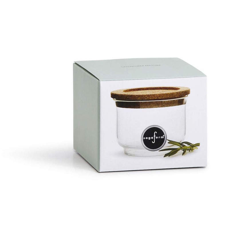 Sagaform Nature Glass Jar Small