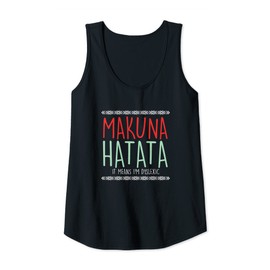 Womens Makuna Hatata It Means I'm Dyslexic | ADHD | Dyslexia Tank Top