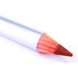 Pure Ziva Burnished Copper Red Gold Metallic Wood Eyeliner Pencil, HD Professional Eye Liner Smudge Proof Long Lasting Highly Pigmented No Animal Testing & Cruelty Free