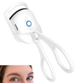 Enchinador de Pestañas Eléctrico, Rizador de Pestañas Térmico Recargable, 2 Modos de Temperatura, Rizos naturales y duraderos, Calentamiento Rápido,Eyelash Curler Maquillaje de Mujer (B)