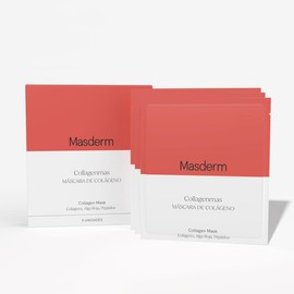 MASDERM I 5 Packs Colagene I Face Mask | Hydrolysed Collagen | Moisturising Face Mask | Deep Mask | Organic Collagen Mask | Night and Daily | Dry Skin | Anti-Ageing | Face