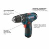 Bosch PS130N 12V Max 3/8 In. Hammer Drill/Driver (Bare Tool)