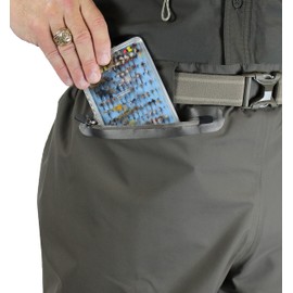 Paramount Outdoors Fast Eddy Waist High Stockingfoot Breathable Wader Pant (Medium)
