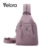 Velora Fashion Oxford Cloth Casual Backpack Messenger Bag Chest Bag