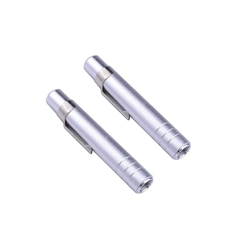 pranovo 2 x Aluminum Alloy Chalk Holder Teacher's Chalk Clip