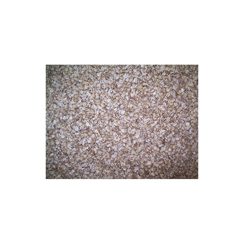 Organic Rolled Oats: Fresh Cold Rolled Raw Hulless Oats, Farmer