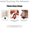 90 Tiras Nasales Anti Ronquidos, Kit Antironquidos para Dormir, Aparato