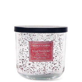 Village Candle Royal Nutcracker Mercury Glass Candle, 13 oz.