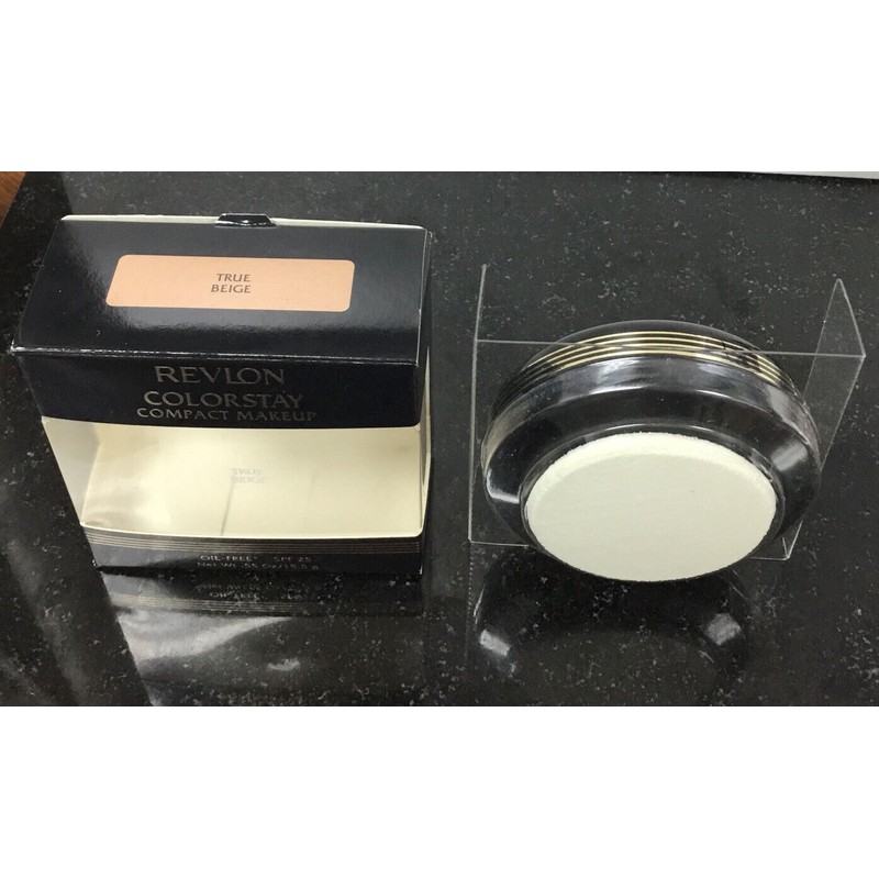 REVLON COLORSTAY COMPACT MAKEUP TRUE BEIGE NEW.