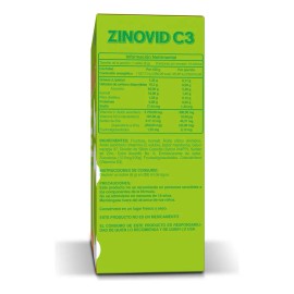 Zinovid C3 Polvo, 10 Sobresc Cmd Sabor Naranja/Mandarina